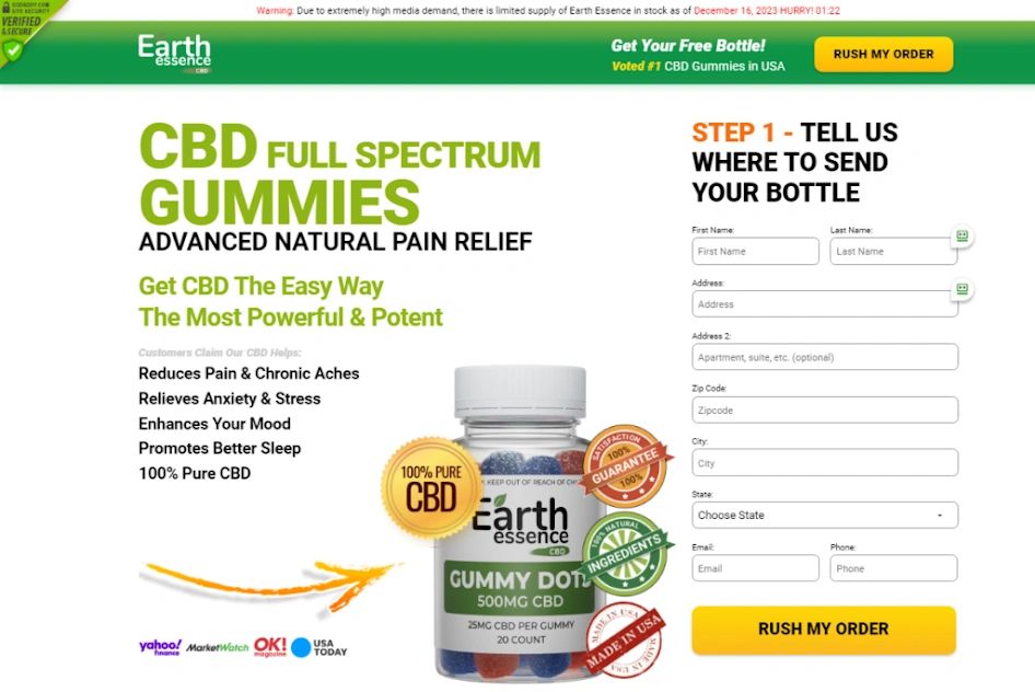 Earth Essence CBD Gummies